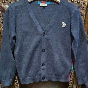 PAUL SMITH JUNIOR  Cotton & Cashmere Cardigan